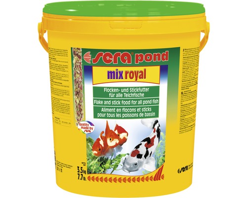 Food sticks sera pond mix royal 21 l