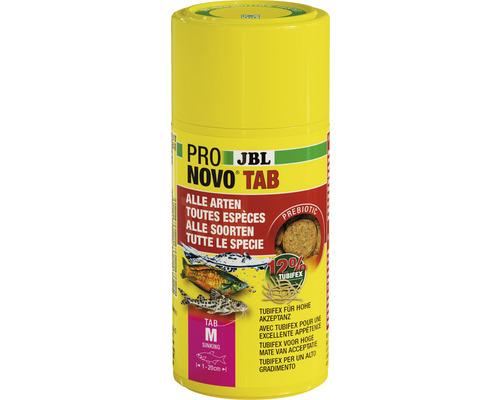 Food tablets JBL PRONOVO size. M 100 ml