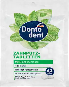 Toothbrush tablets, 20 g