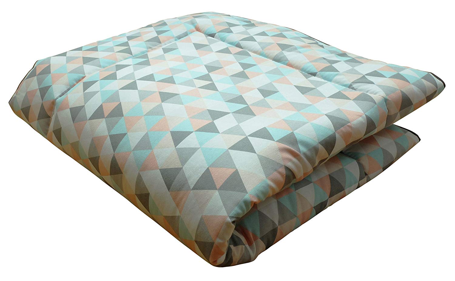 Ideenreich 2388 Crawling Blanket King Playpen Mattress, 120 x 120 cm Multi-Coloured