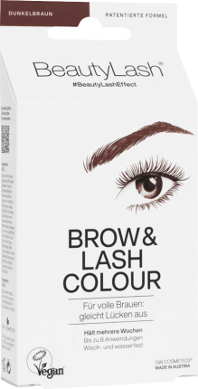 Eyebrow and eyelash color dark brown, 7 ml