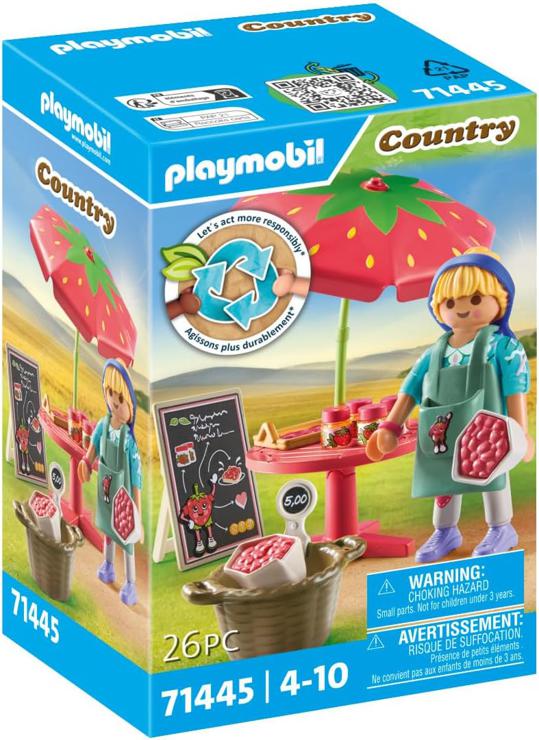 PLAYMOBIL Country 71445 Jam Stand from 4 Years