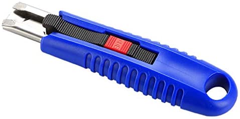 Alyco 186650 186650-Cutter Seguridad Cuchilla Trapezoidal