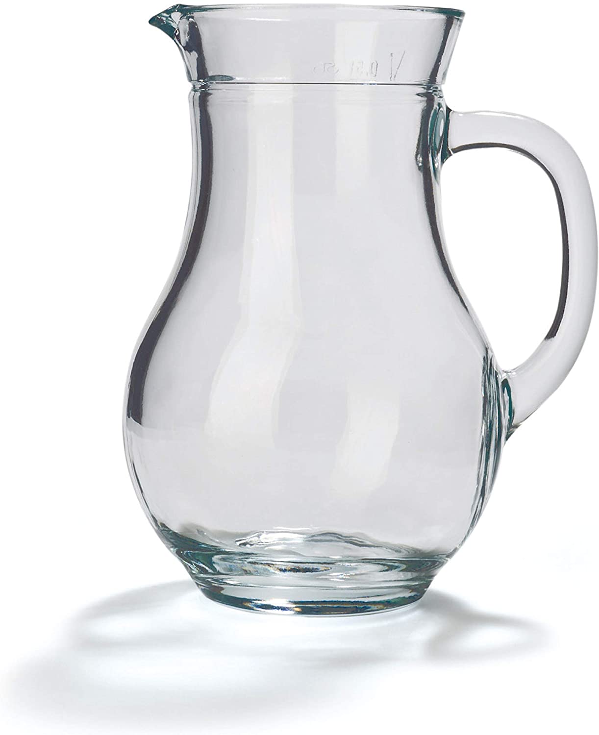 Stölzle Lausitz Stölzle top glass jug carnuntum 0.5 litres, water jug, wine jug, set of 6, dishwasher safe, high quality