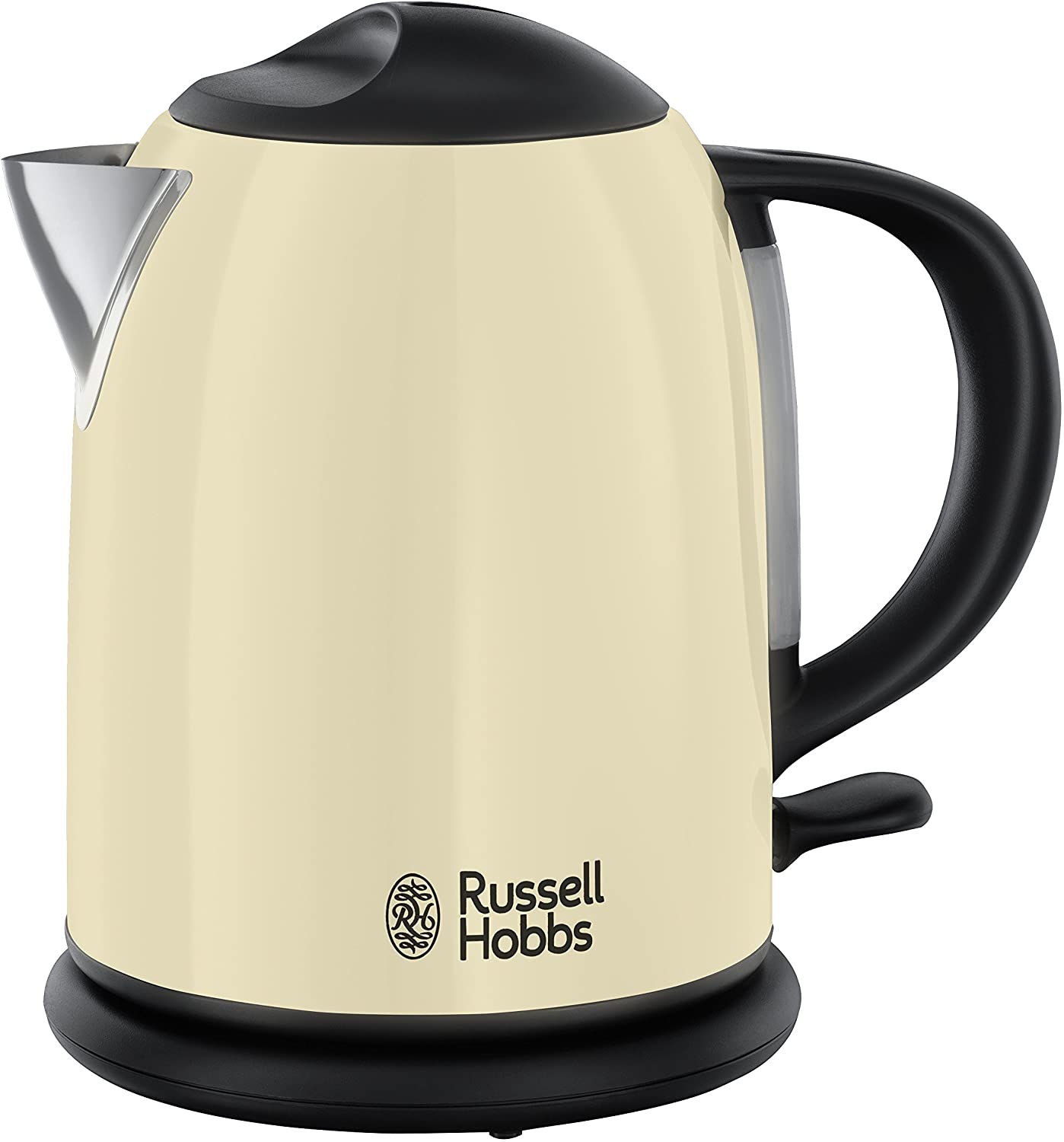 Russell Hobbs Colours+ Digital Coffee Machine Cream Programmable Timer, 1 L, cream