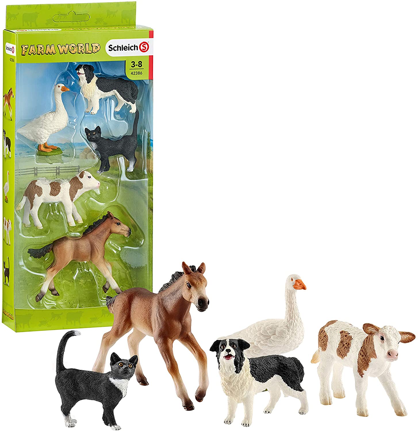 Schleich 42386 Farm World Animal Mix Toy, Single