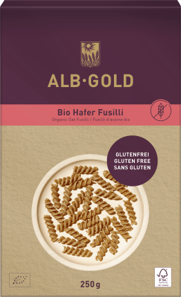 Noodles, fusilli from oats, 250 g