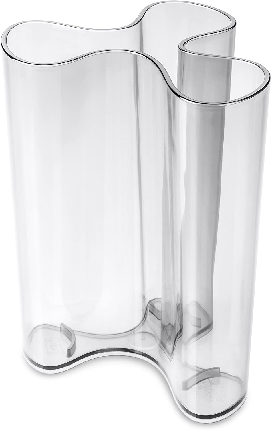 Koziol Vase Clara L, Plastic, 11.5 x 12.5 x 16.6 cm