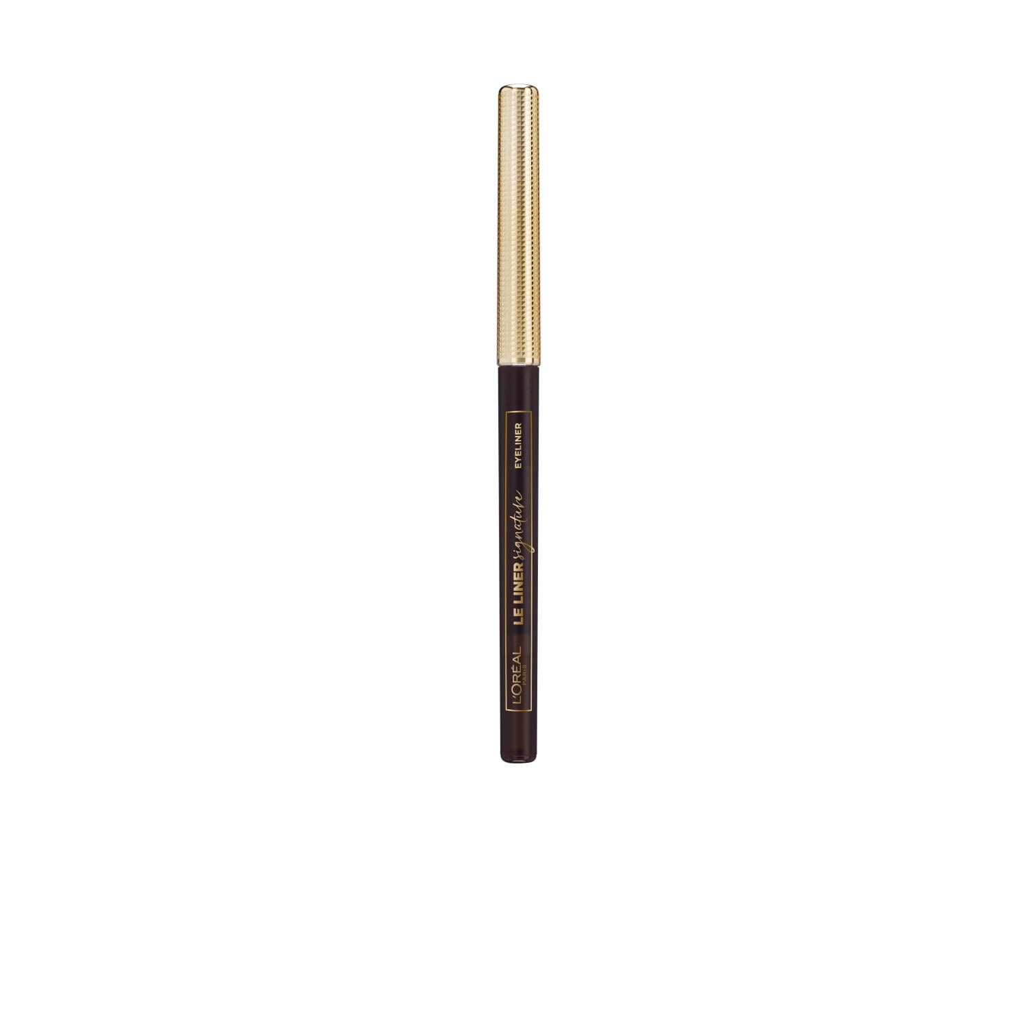 L\'Oréal Paris Le Liner Signature 05 Brown Silk, Precise & Long-Lasting Eyeliner, Pen Shape with Retractable Lead, Smudge-proof and Waterproof, Pack of 1