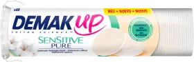 Demak\'Up Cotton pads Sensitive Pure, Round, 60 pcs