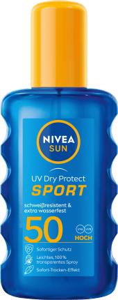 Sonnenpray UV Dry Protect Sport, LSF 50, 200 ml