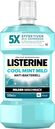 Mouthwash Cool Mint mild taste, 500 ml