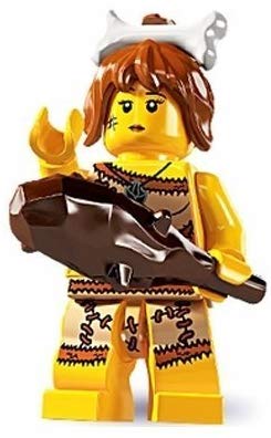Lego Series 5 Cave Woman Mini Figure