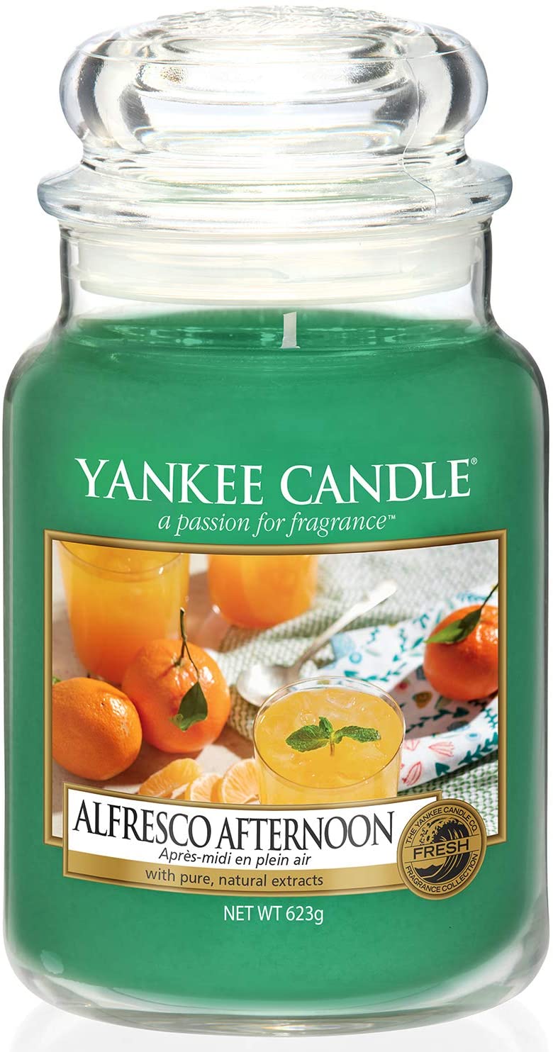 Yankee Candle Alfresco Afternoon Green Large Jar Candle