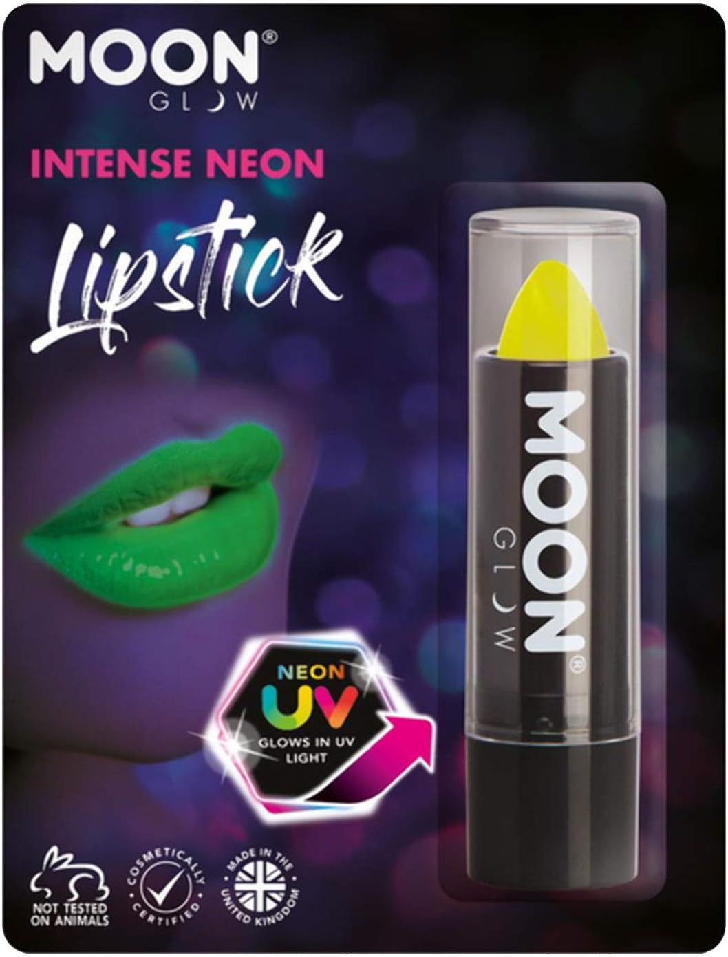 PAPSTAR WOOOOZY Neon UV Lipstick 5g Yellow