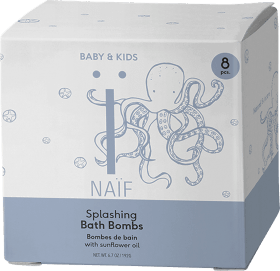 Naif Spraying bath bombs (8 pieces), 192 g
