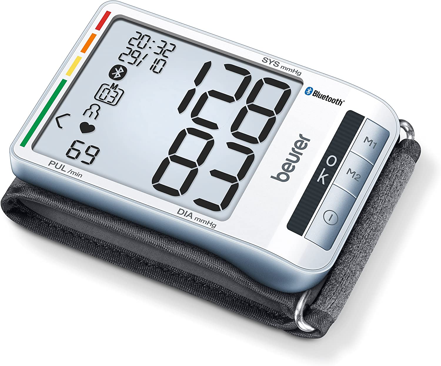 Beurer BC 85 Wrist Blood Pressure Monitor with Bluetooth and Positioning Display
