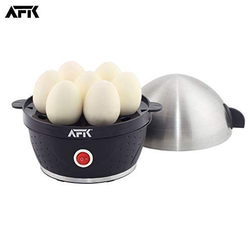 Afk Stainless Steel Egg Boiler For 1-7 Egg Cookers Steamers Measuring Cup E