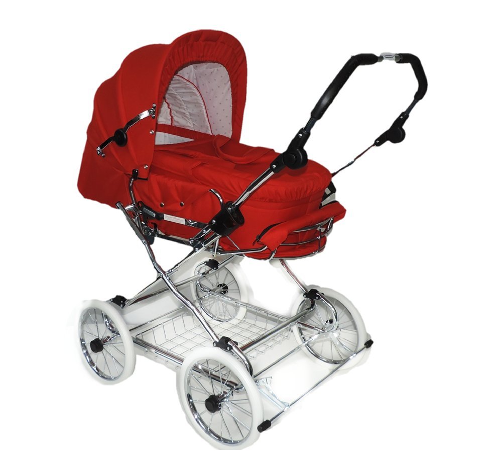 Eichhorn Combination Pushchair with Automatic Frame and Fixed Carry Bag LuxVersion  EVA Wheel