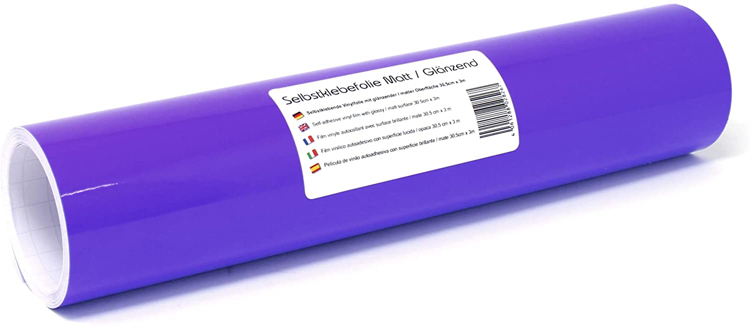 Finest Folia (12,89€/M2 Self-Adhesive Plotter Foil Craft Foil 31Cm X 3M 105