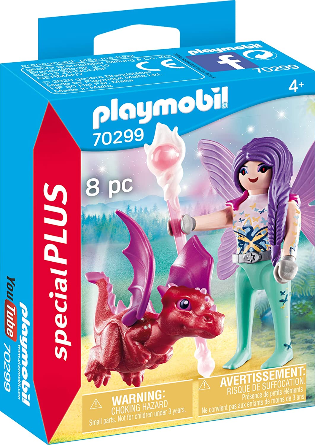 Playmobil Special Plus 70299 Fairy With Dragon Baby 4 Years And Above