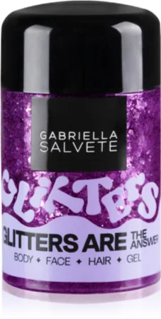 Gabriella Salvete Festival Headliners Glitters Are The Answer Glitter for body and face