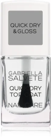 Gabriella Salvete Nail Care Quick Dry & Gloss quick drying top coat