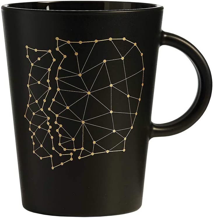 Zauberwerk Coffee Cup with Saucer 380 ml Zodiac Sign Gemini