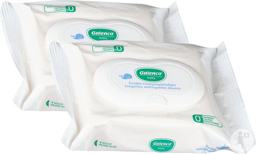 Galenco baby cleaning wipes duo pack 2x25 pieces