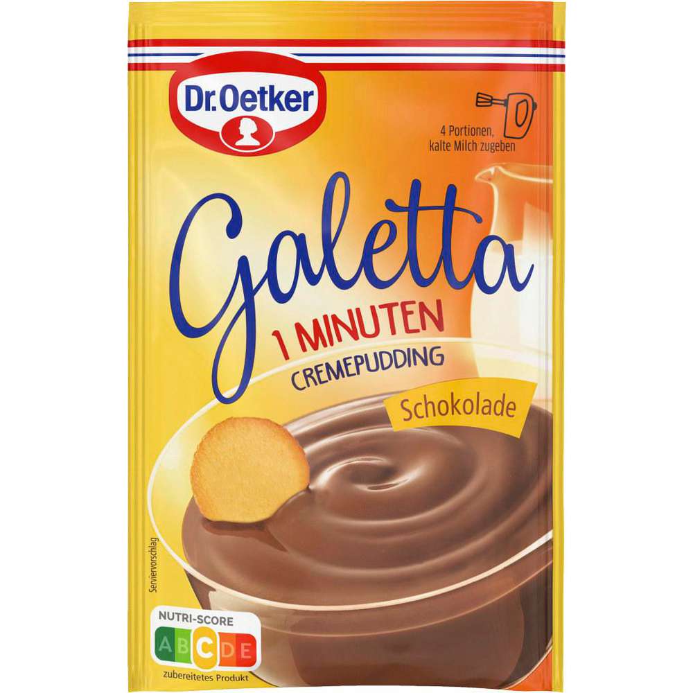 Galetta chocolate pudding powder