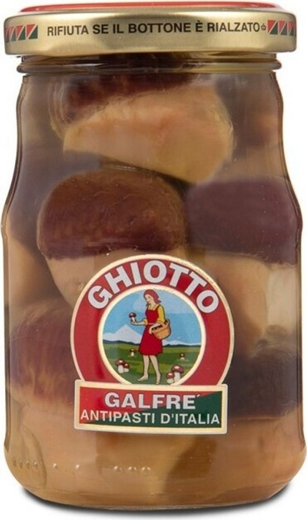 Galfrè - Whole Porcini Mushrooms in Olive Oil - 190 g