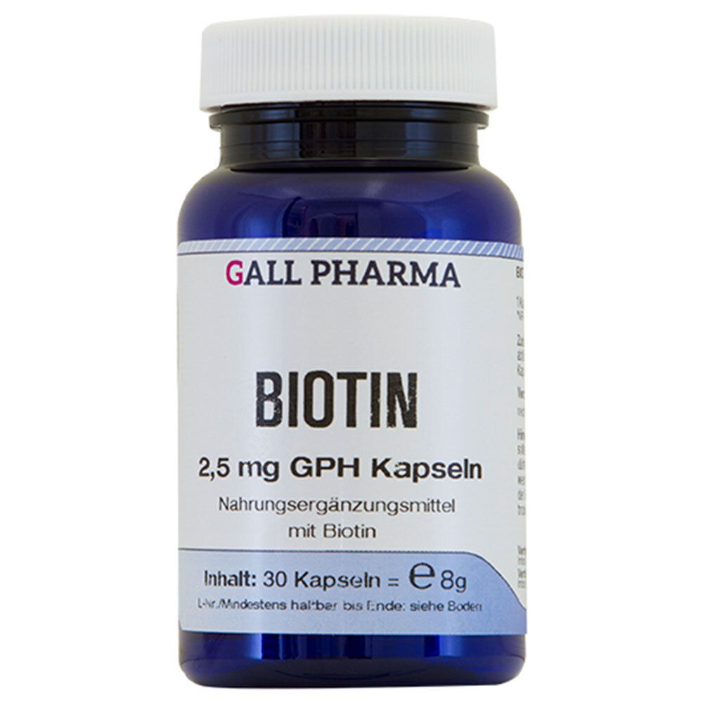 GALL PHARMA Biotin 2.5 mg GPH capsules