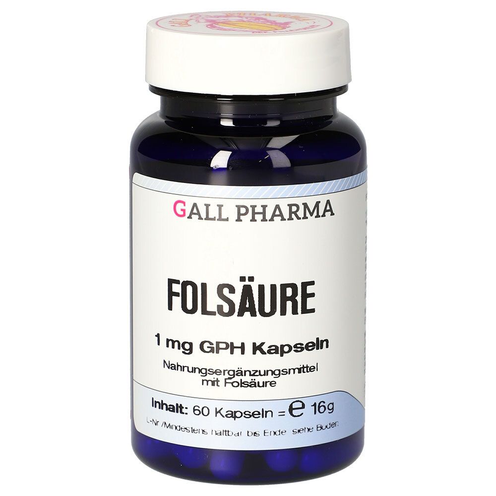 GALL PHARMA FOLIC ACID 1 mg GPH capsules