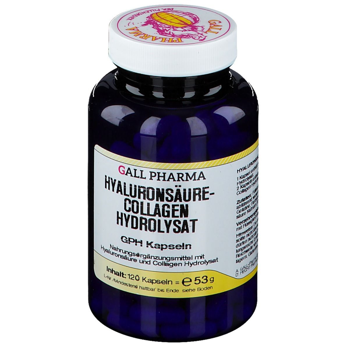 GALL PHARMA Hyaluronic acid collagen hydrolyzate GPH capsules