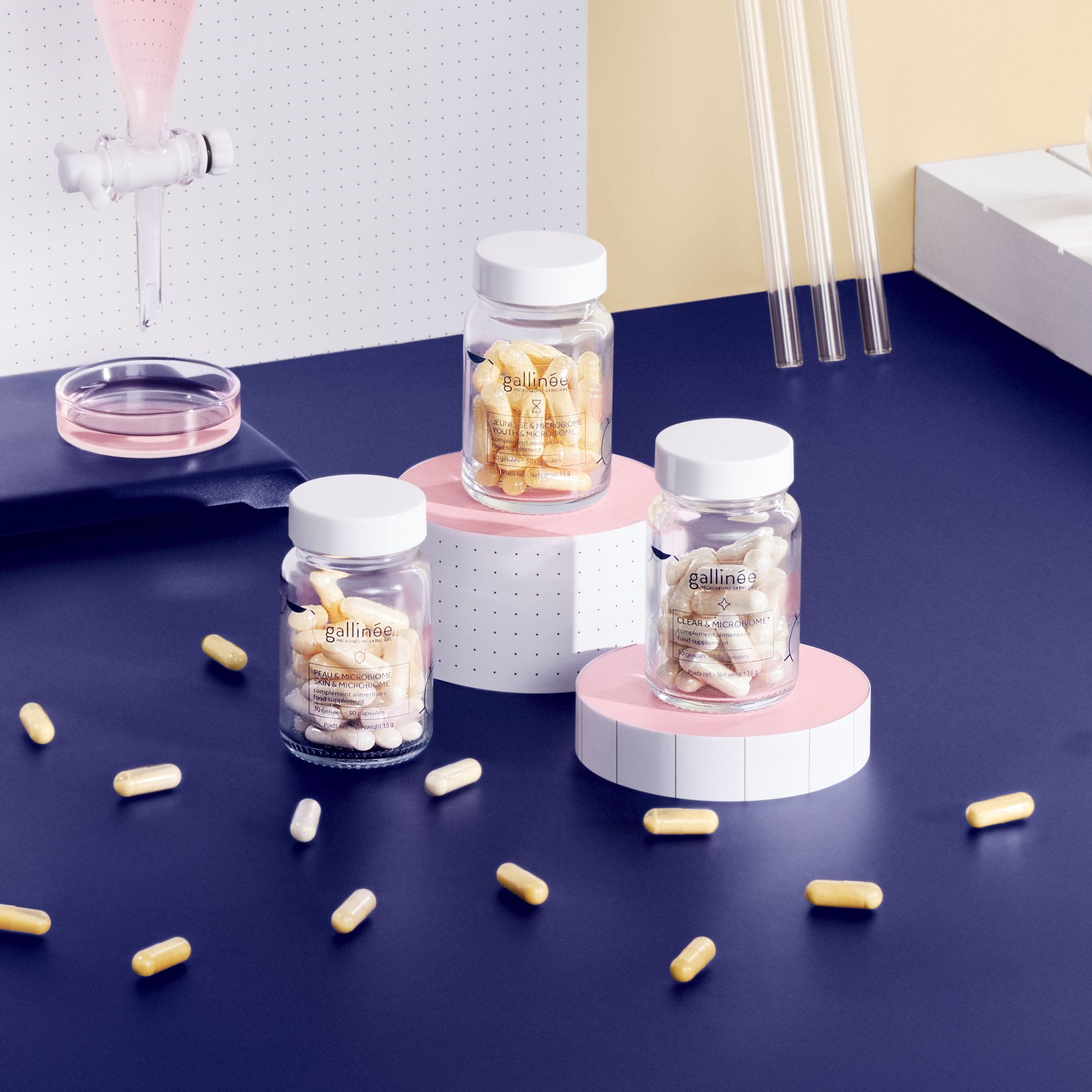 Gallinée Clear & Microbiome - A supplement specifically for acne-prone skin