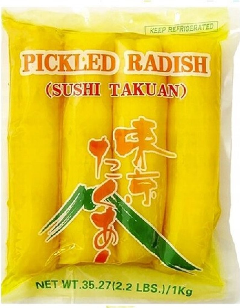 Whole Radish Oshinko 1kg - Asia Kitchen