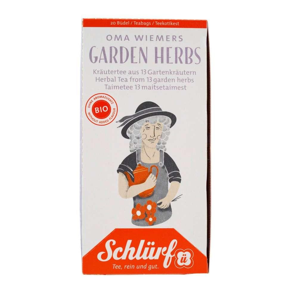 Garden Herbs, herbal tea