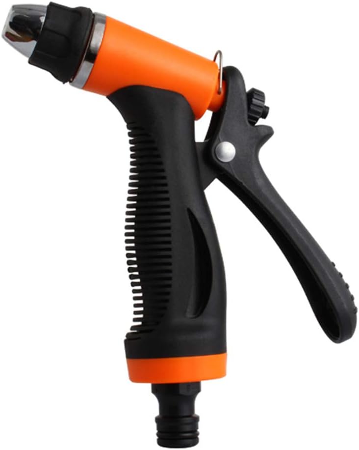 Gardena Spray Gun Garden Spray Guns High Pressure Water Nozzle Car Wash Water Gun Sprinkler Cleaning Tool for Car Wash Watering Lawn / Garden with Non-Slip Rubber Handle Yellow