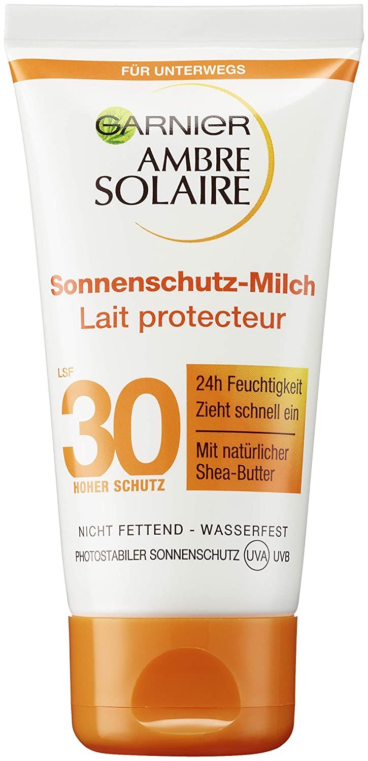 Garnier Ambre Solaire Sunscreen Moisturizing Sunscreen Milk SPF 30