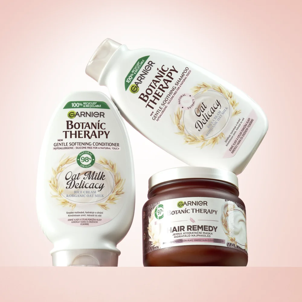 Garnier Botanic Therapy Hair Remedy moisturizing hair mask for sensitive epidermis