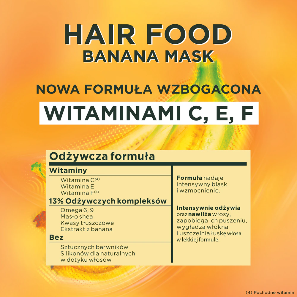 Garnier Fructis Banana Hair Food nourishing mask for dry hair