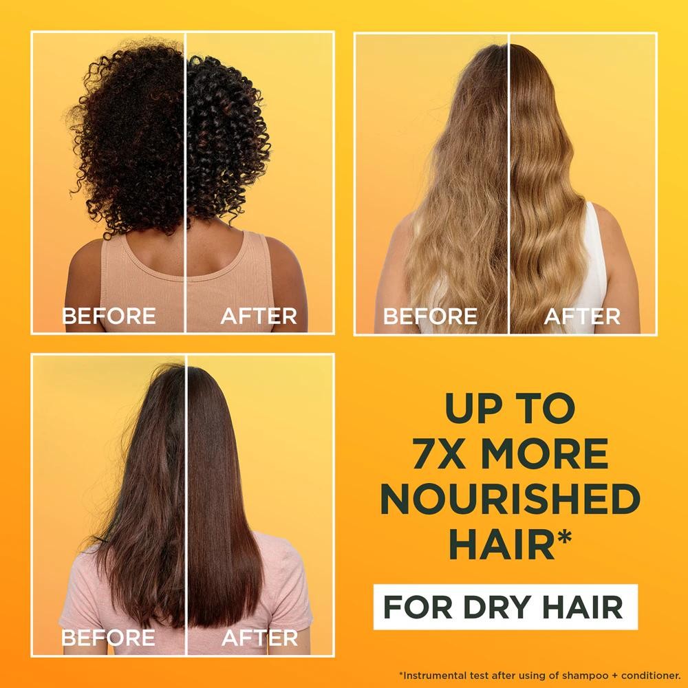 Garnier Fructis Banana Hair Food Shampoo with nourishing effect for dry hair