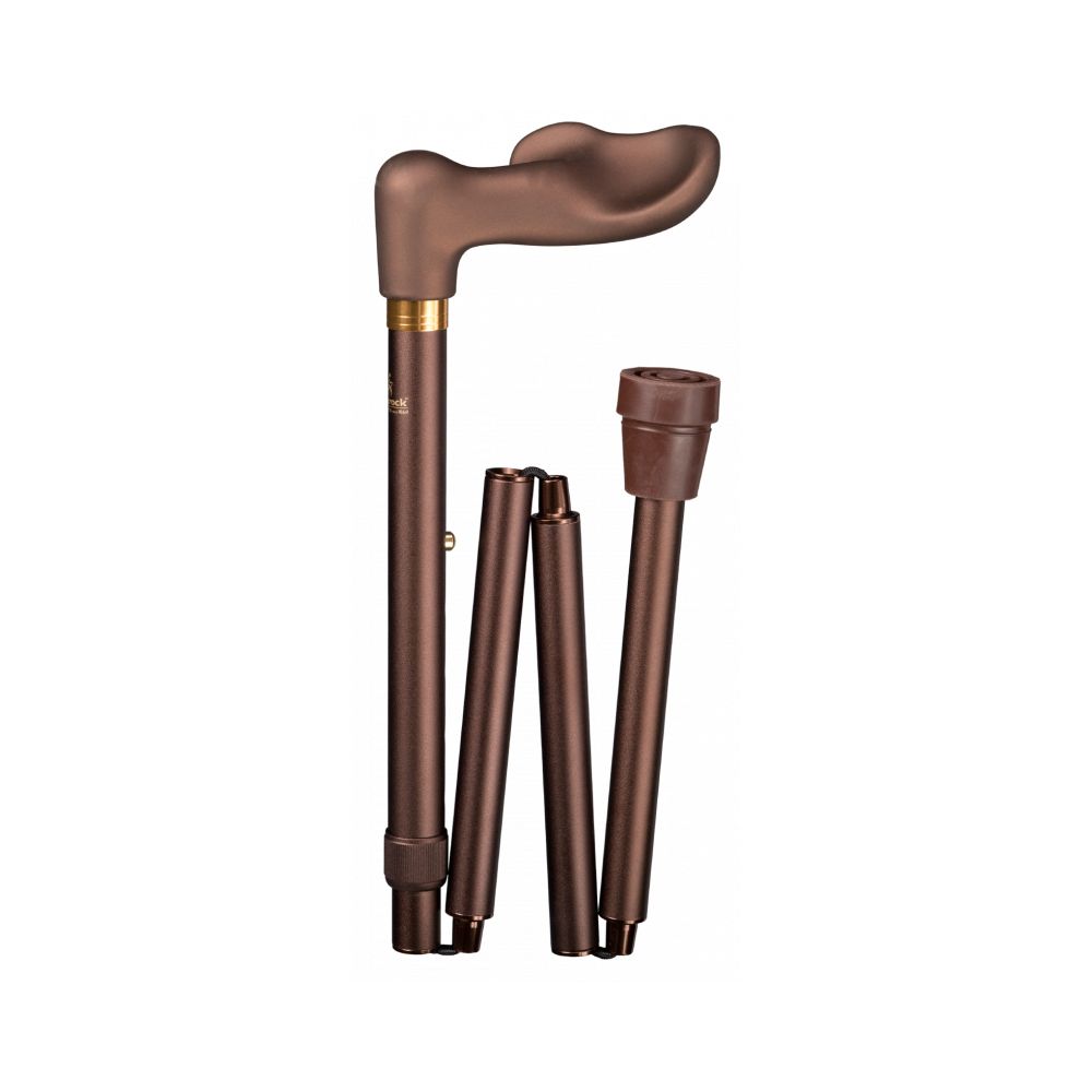 Gastrock Foldable Walking Stick Deluxe Fischer Folding Stick Soft Links