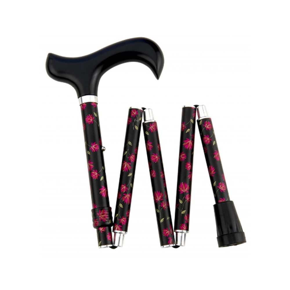 Gastrock Foldable Walking Stick Deluxe supermini folding stick Fleur