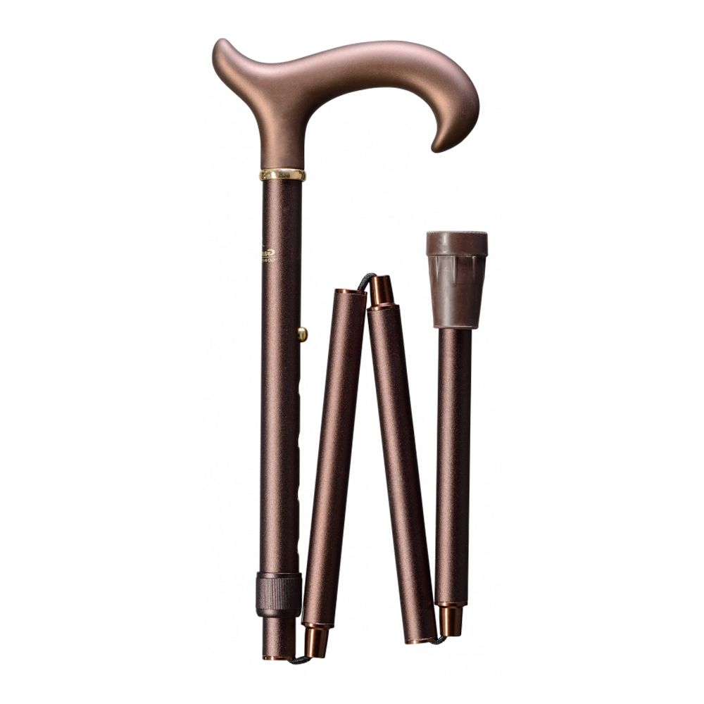 Gastrock Foldable Walking Stick Derby Folding Stick Soft
