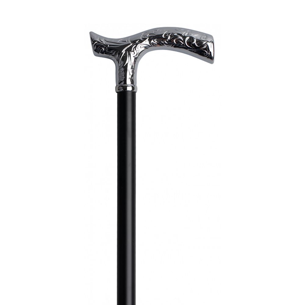 Gastrock Height-adjustable walking stick Chrome-fritz