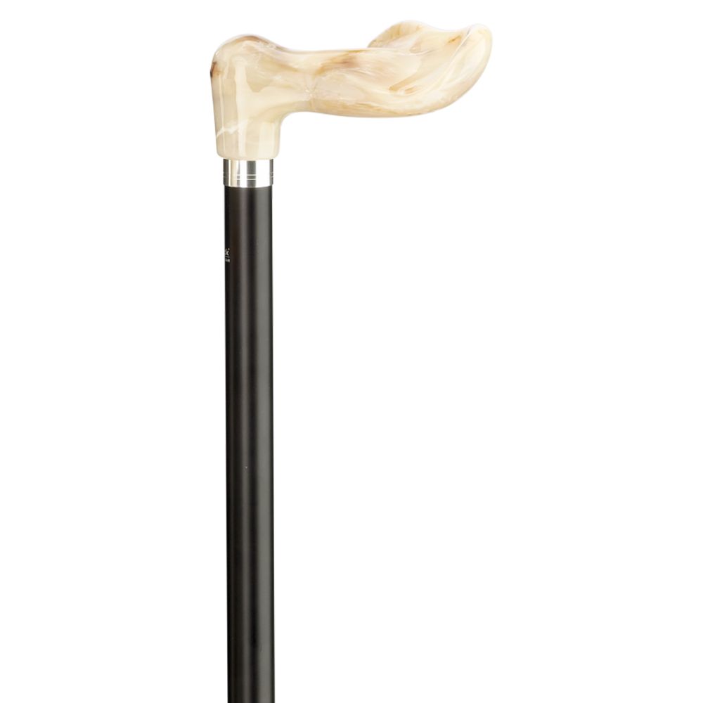 Gastrock Height-adjustable walking stick Fischer-stock Marbled Right