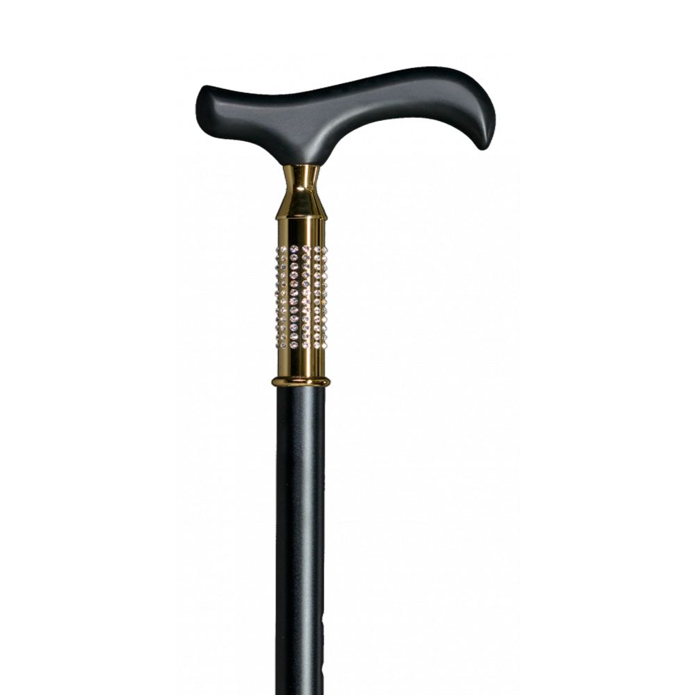 Gastrock height-adjustable walking stick Physio Step-derby Swarovski