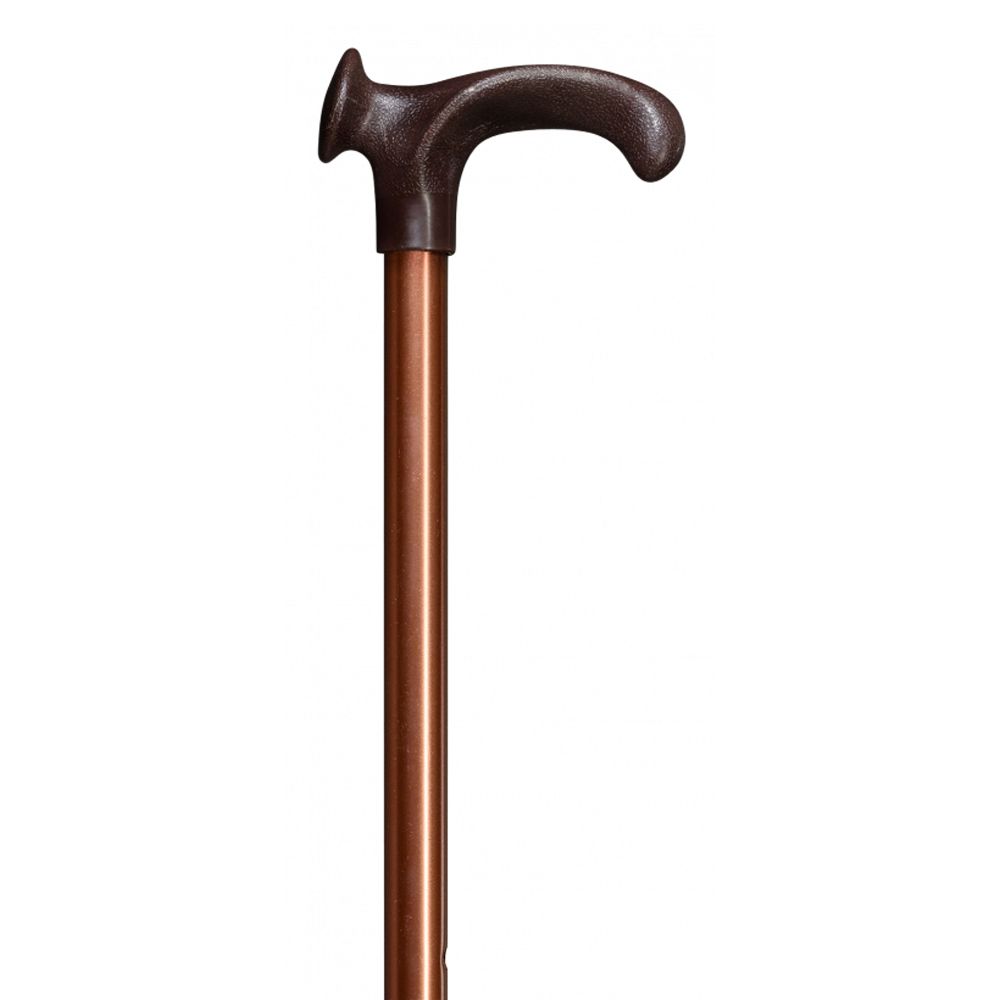 Gastrock Height-adjustable walking stick Uni-relax-stock Bronze Left