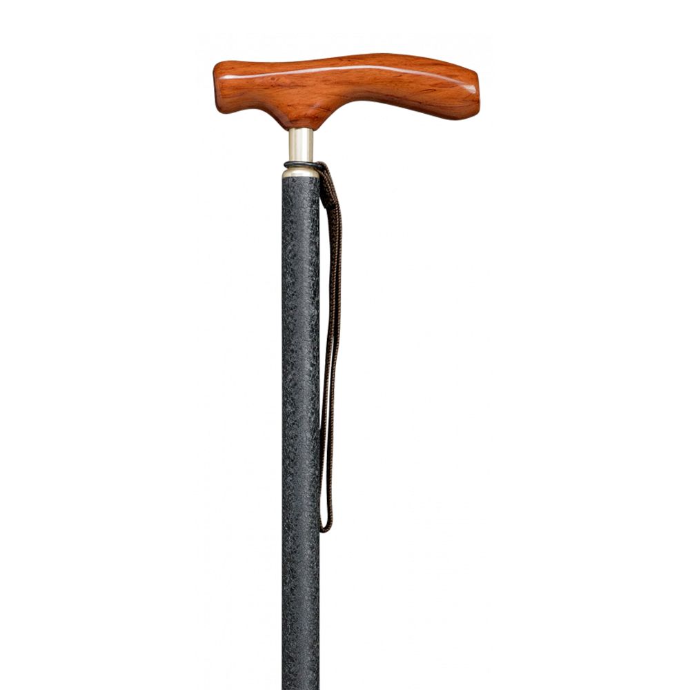 Gastrock height-adjustable walking stick Washi Step-fritz black